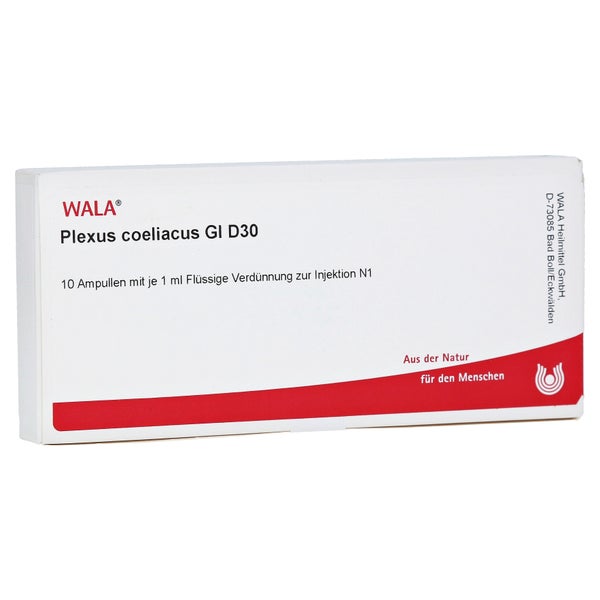 Plexus Coeliacus GL D 30 Ampullen 10X1 ml