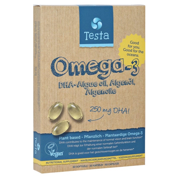 Testa Omega-3 250 mg DHA Kapseln 60 St
