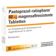 PANTOPRAZOL-ratiopharm 40 mg magensaftr.Tabletten 30 St