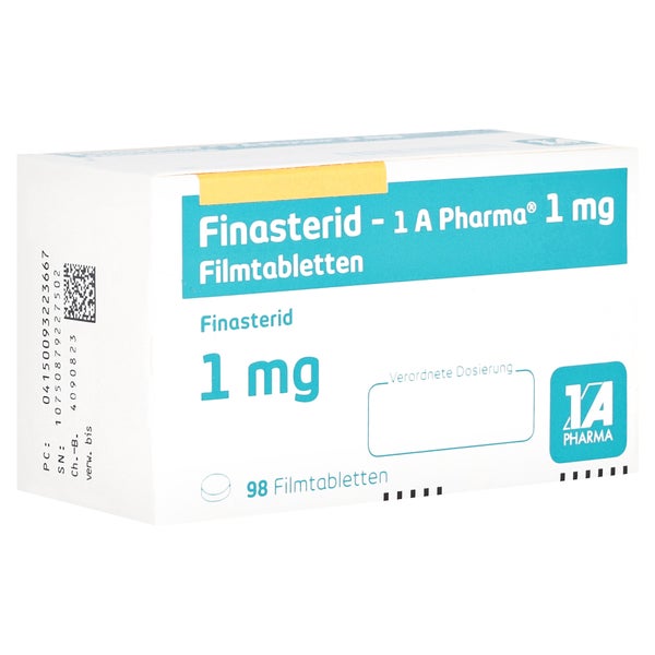 Finasterid-1a Pharma 1 mg Filmtabletten 98 St