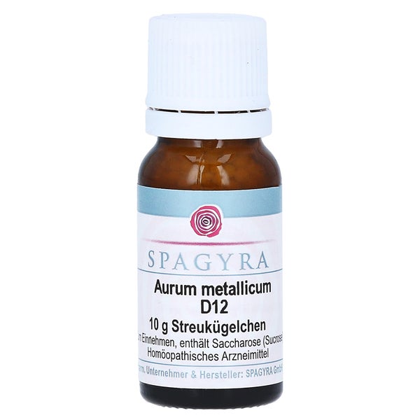 Aurum Metallicum D 12 Globuli 10 g