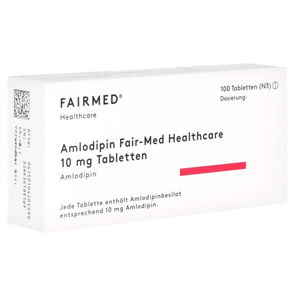 AMLODIPIN Fair-Med Healthcare 10 mg Tabletten 100 St