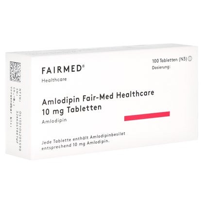 AMLODIPIN Fair-Med Healthcare 10 mg Tabletten 100 St, 100 St online ...