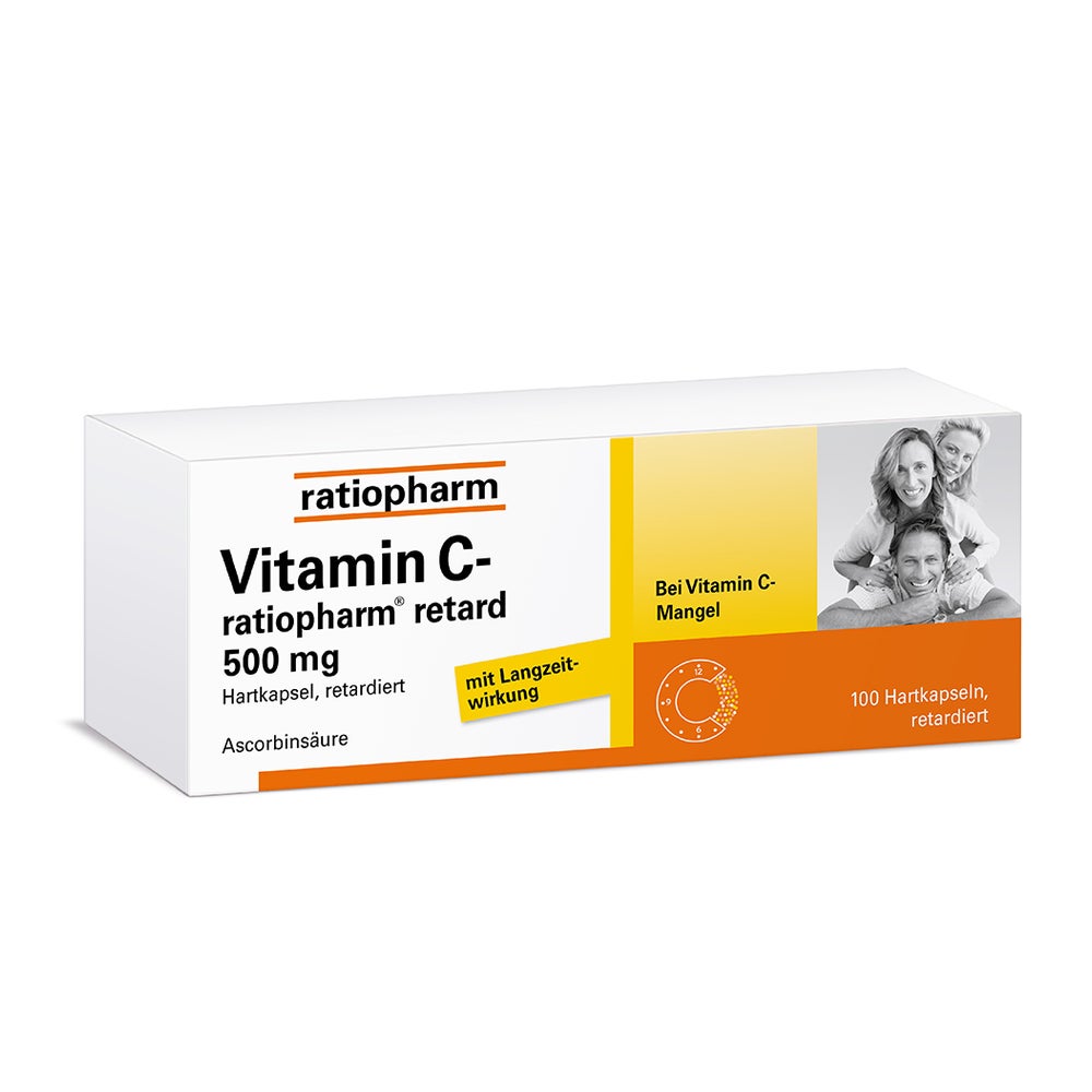 Vitamin C-ratiopharm® retard 500 mg 100 St