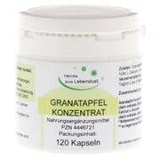 Produktabbildung: Granatapfel Konzentrat 40% Vegi Kapseln 120 St