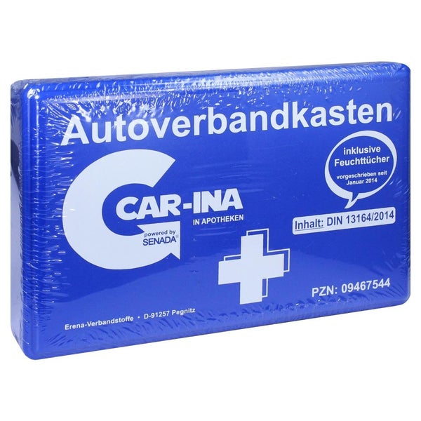 Senada Car-ina Autoverbandkasten blau 1 St