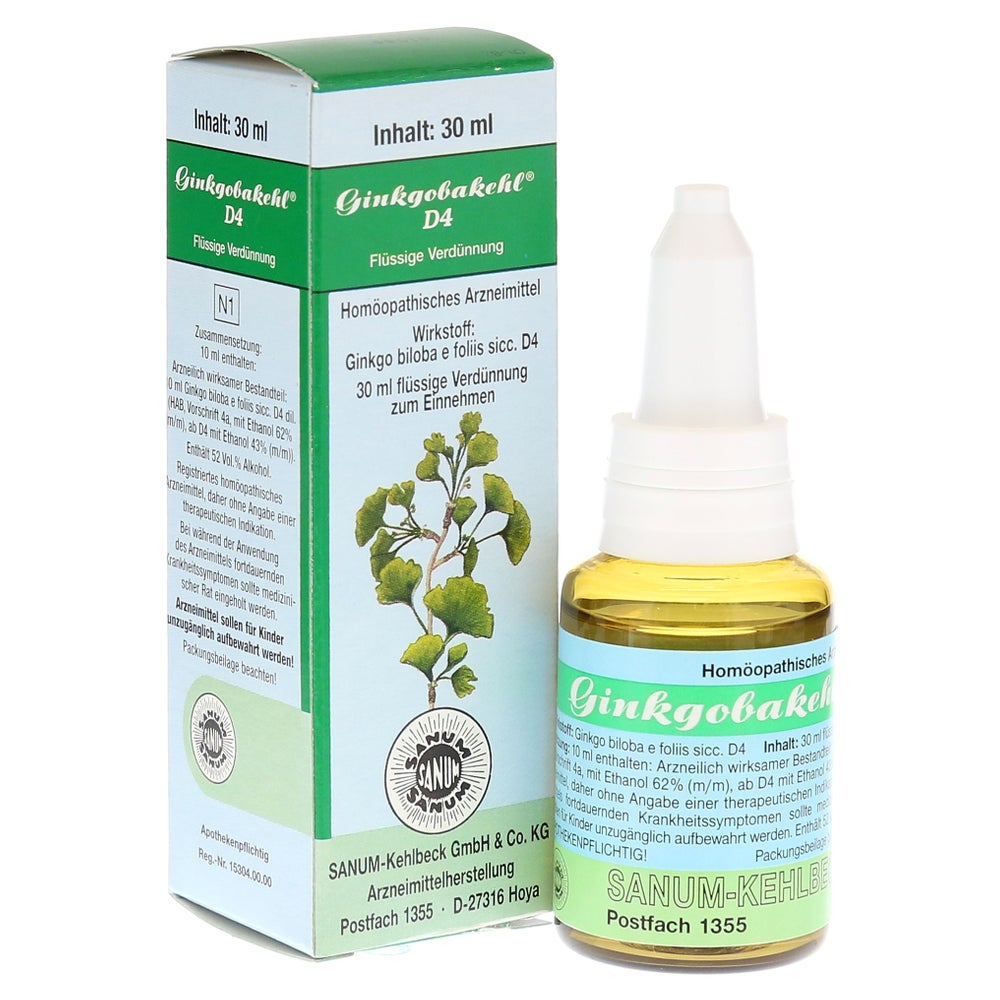 Ginkgobakehl D 4 Tropfen 30 ml