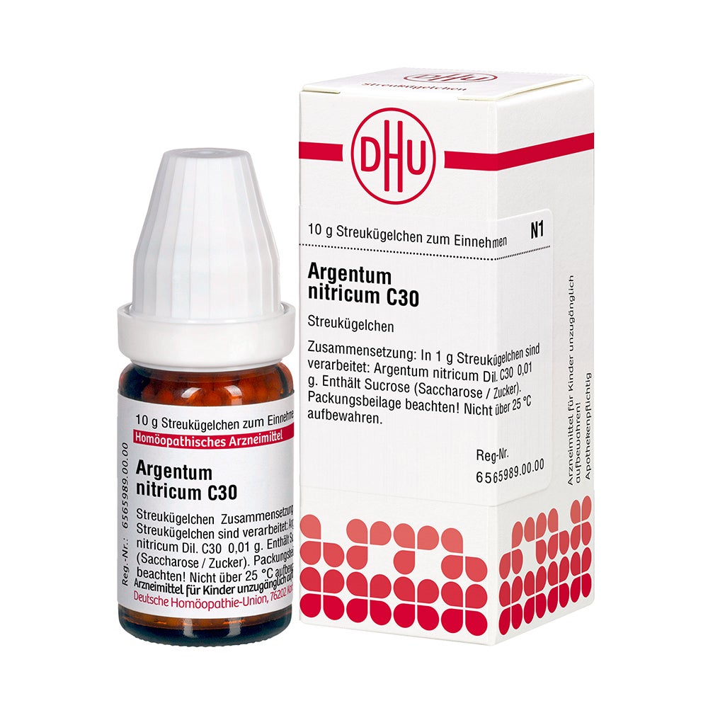 Argentum nitricum C 30 Globuli 10 g