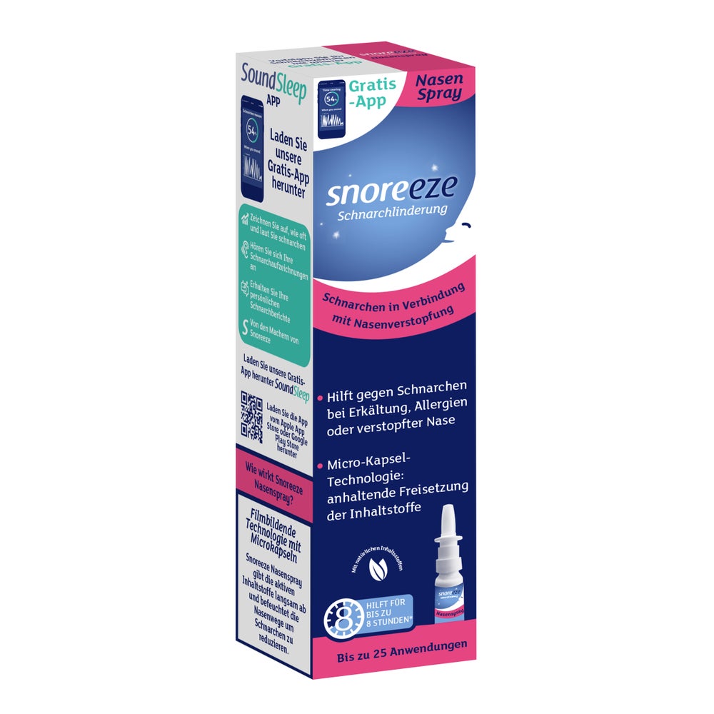 Snoreeze Schnarchlinderung Nasenspray 10 ml