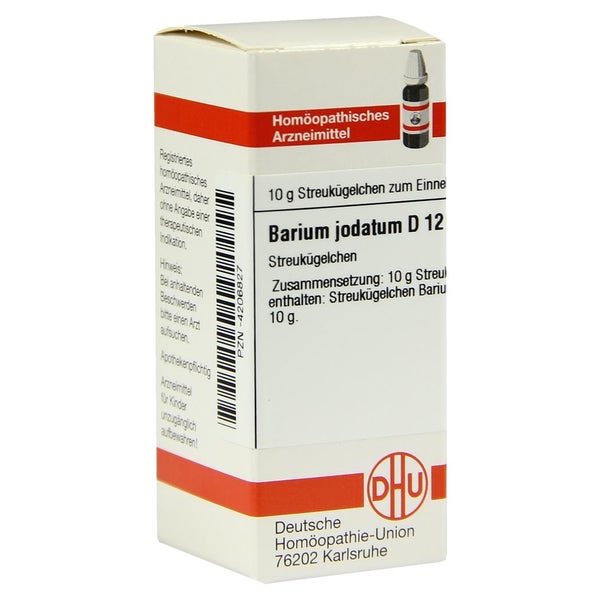Barium Jodatum D 12 Globuli 10 g