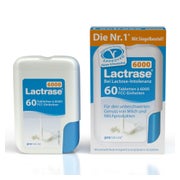 Produktabbildung: Lactrase 6.000 FCC Laktase Tabletten im Klickspender 60 St