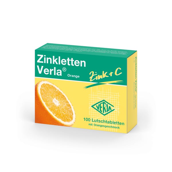 Zinkletten Verla Orange Lutschtabletten 100 St