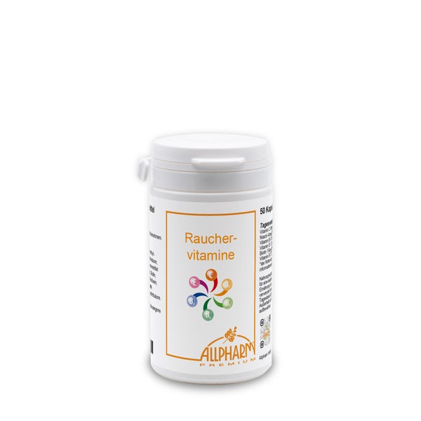 Raucher-Vitamine Kapseln 50 St