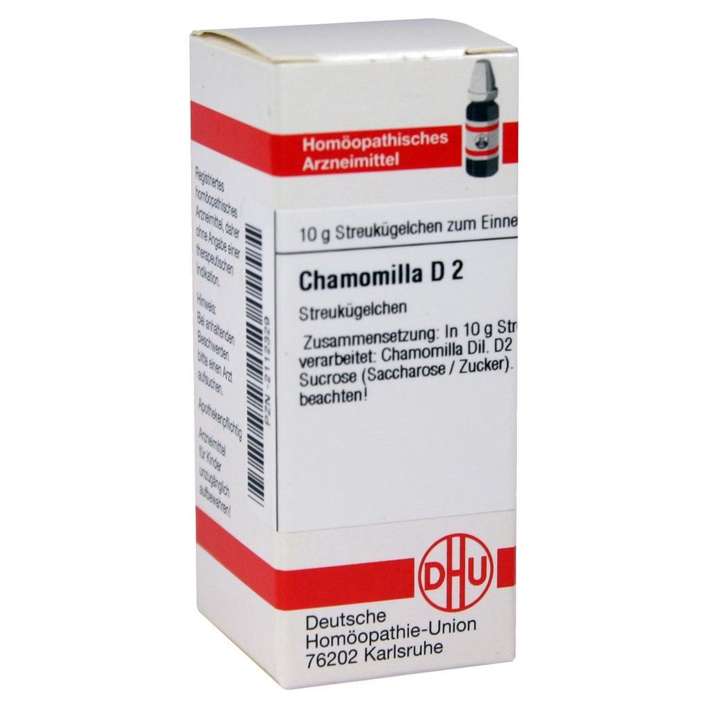 CHAMOMILLA D 2 Globuli 10 g Globuli