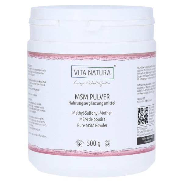 MSM Pulver Methylsulfonylmethan 500 g