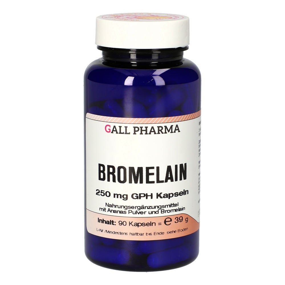Bromelain 250 mg GPH Kapseln 90 St