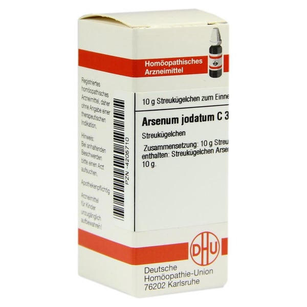 Arsenum Jodatum C 30 Globuli 10 g