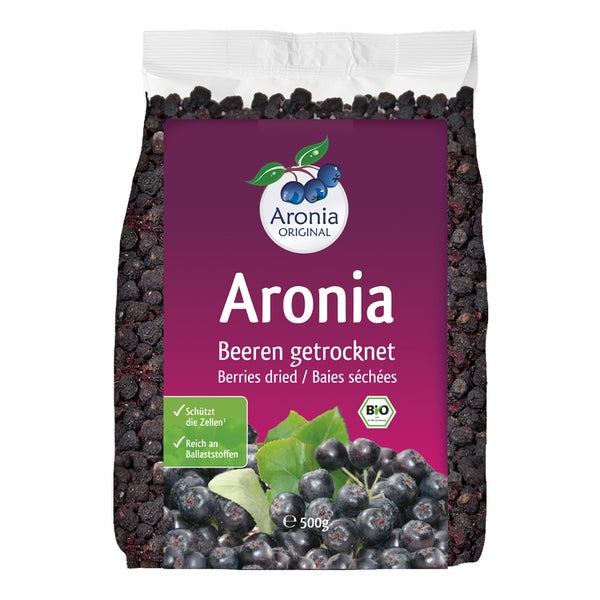 Aroniabeeren Getrocknet Bio FH 500 g