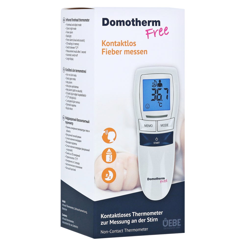 Domotherm Free Infrarot-Stirnthermometer 1 Stück