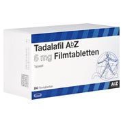 Tadalafil AbZ 5 mg Filmtabletten 84 St