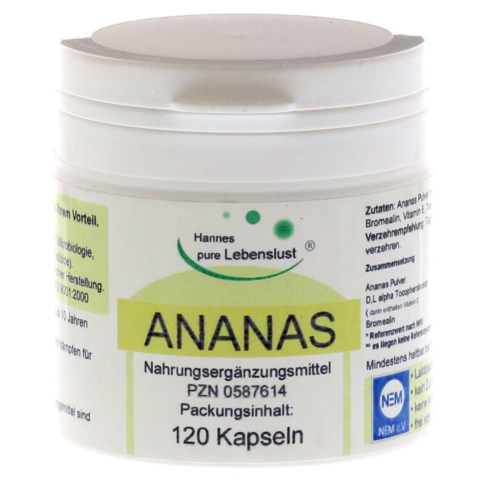 Ananas Enzyme Kapseln 120 St