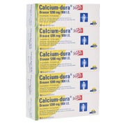 Produktabbildung: Calcium DURA Vit D3 Brause 1200 mg/800 I 50 St