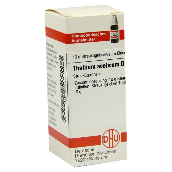 Thallium Aceticum D 12 Globuli 10 g