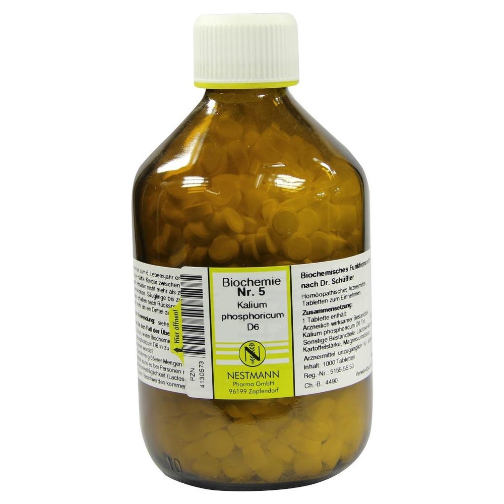 Biochemie 5 Kalium phosphoricum D 6 Tabl 1000 St