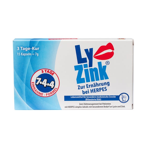 LyZink gegen Herpes Kapseln 15 St