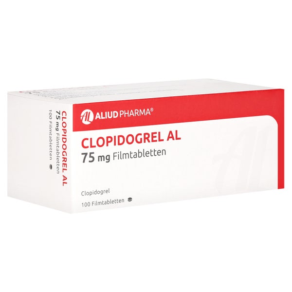 Clopidogrel AL 75 mg Filmtabletten 100 St