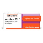 Produktabbildung: Autotest VIH Hiv-selbsttest ratiopharm 1 St