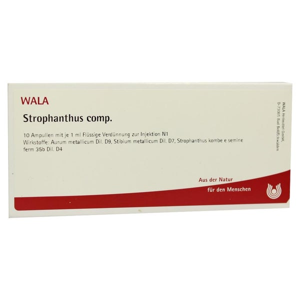 Strophanthus Comp.ampullen 10X1 ml