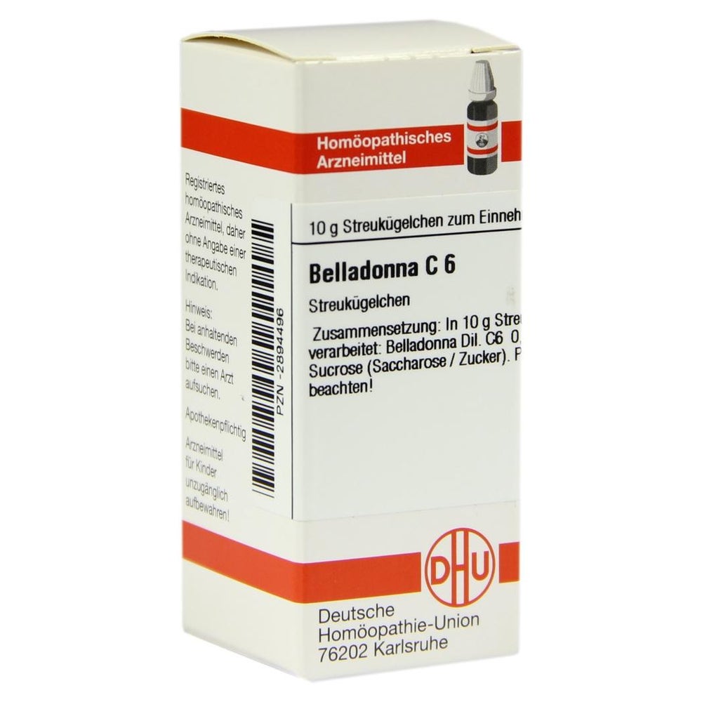 Belladonna C 6 Globuli 10 g
