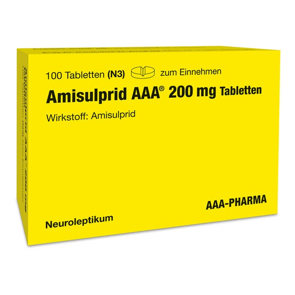 Amisulprid Aaa-pharma 200 mg Tabletten 100 St