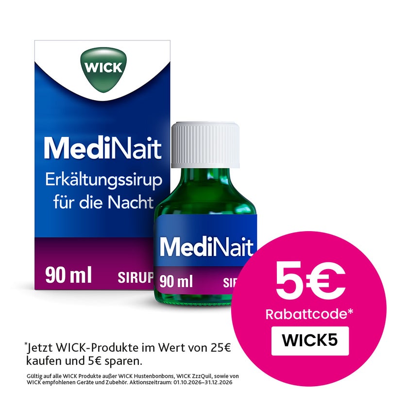 WICK MediNait Erkältungssirup 90 ml online kaufen