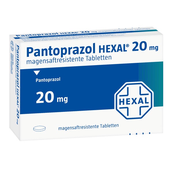 PANTOPRAZOL HEXAL 20 mg magensaftres.Tabletten 100 St