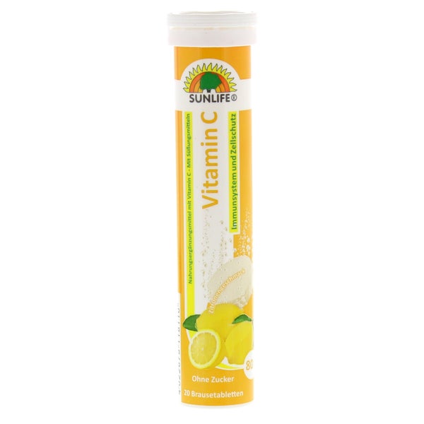 SUNLIFE® Vitamin C Brausetabletten 20 St