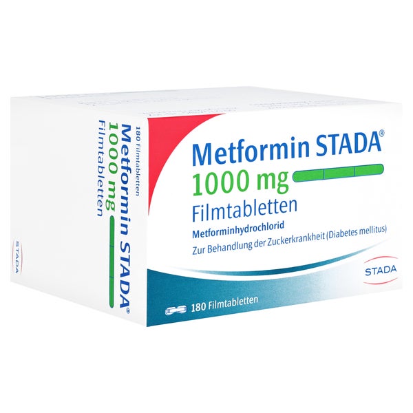 Metformin Stada 1.000 mg 180 St