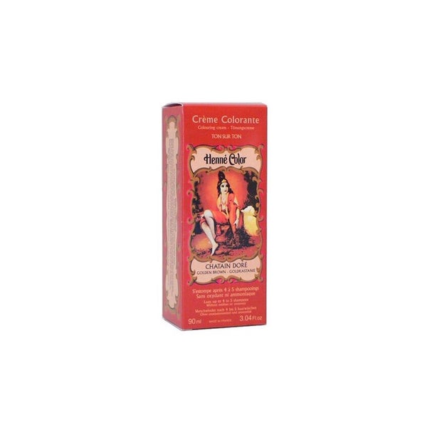 Henna Color Tönungscreme goldkastanie (chatain doré) 90 g