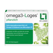 Produktabbildung: omega3-Loges pflanzlich Kapseln 120 St
