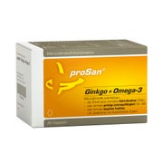 Produktabbildung: proSan Ginkgo + Omega-3 90 St
