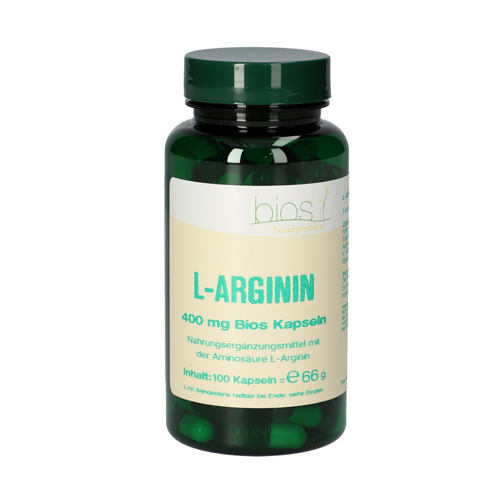 L-arginin 400 mg Bios Kapseln 100 St