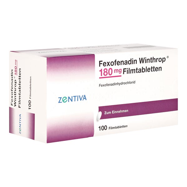FEXOFENADIN Winthrop 180 mg Filmtabletten 100 St