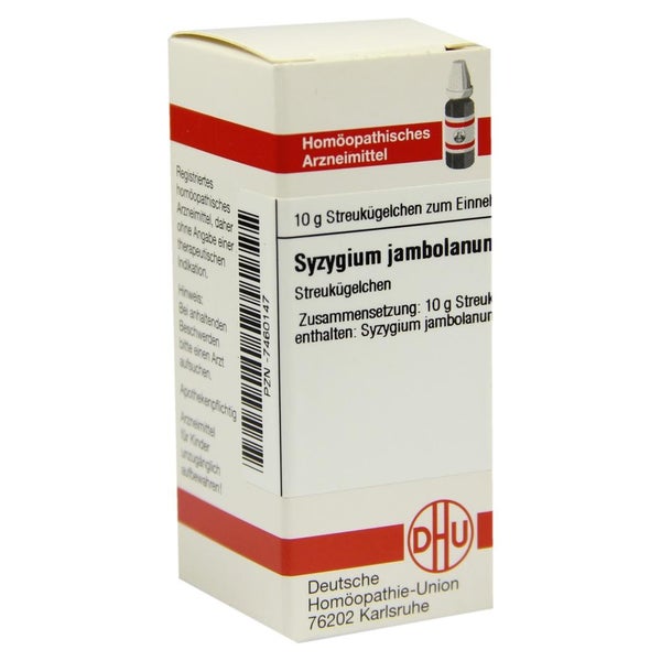 Syzygium Jambolanum D 6 Globuli 10 g