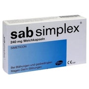 Produktabbildung: sab simplex bei Blähungen und gasbedingten Magen-Darm-Störungen 20 St
