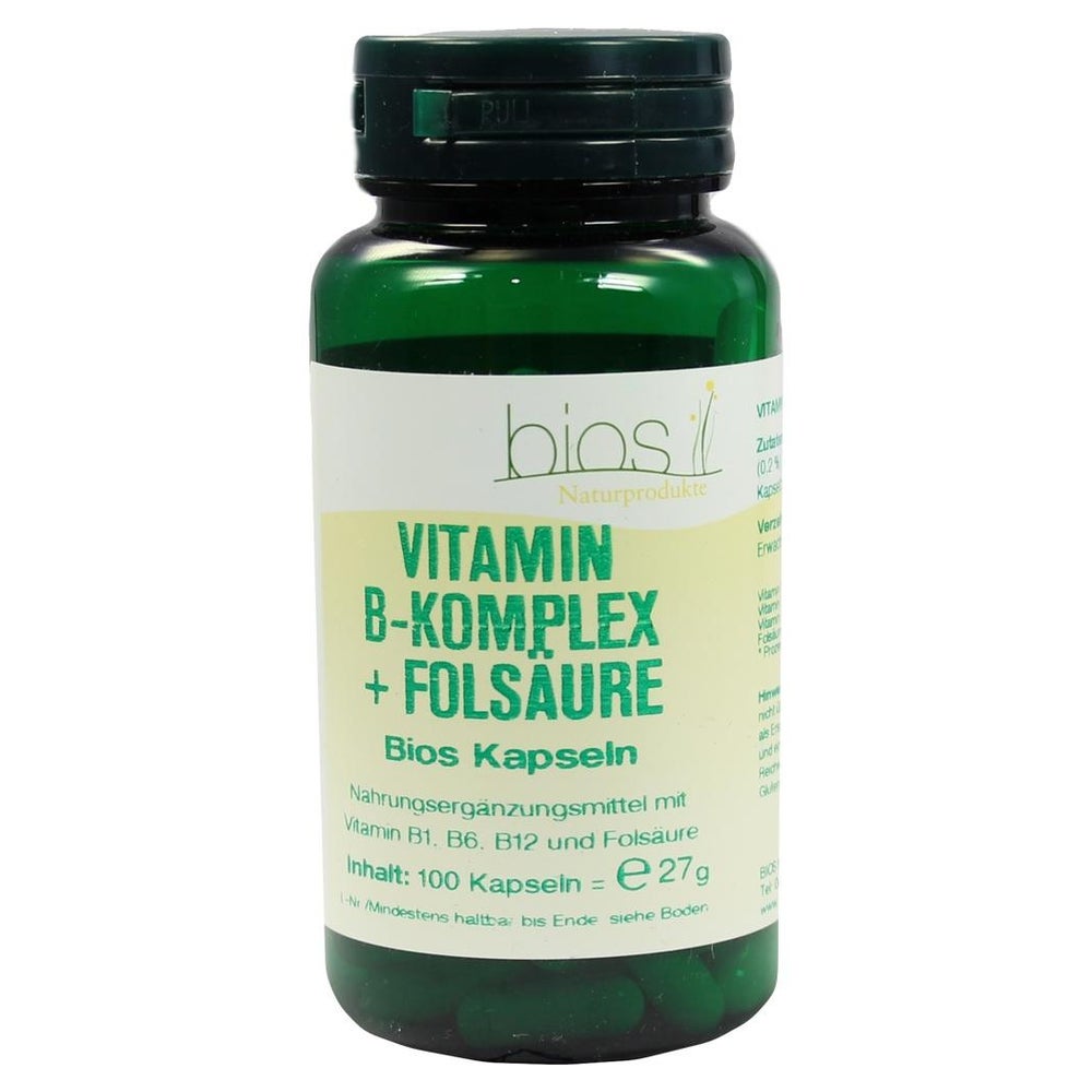 Vitamin B-Komplex + Folsäure 100 St