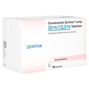CANDESARTAN Zentiva comp 32 mg/12,5 mg Tabletten 98 St