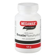 MEGAMAX Kreatin 100 % rein, vegan 125 g