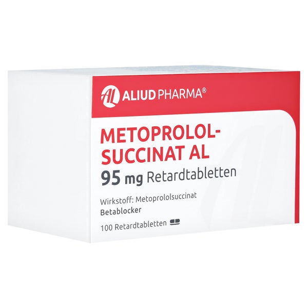 METOPROLOLSUCCINAT AL 95 mg Retardtabletten 100 St, 100 St online 