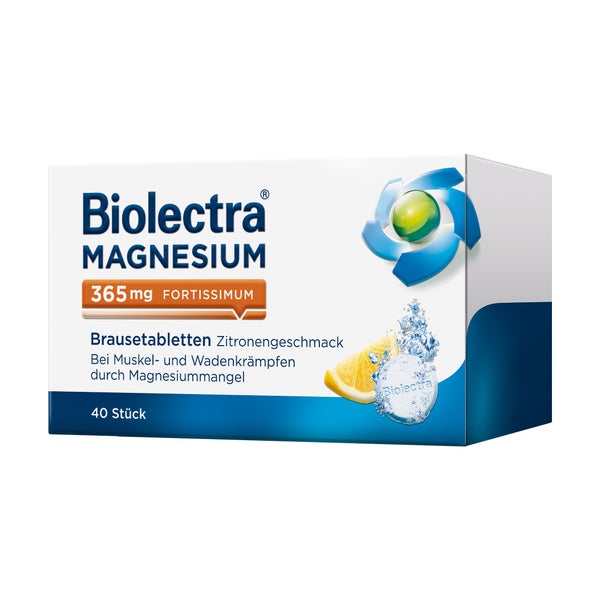 Biolectra MAGNESIUM 365 mg fortissimum 40 St